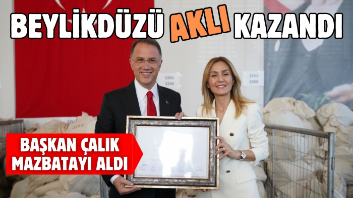 BAŞKAN ÇALIK: BEYLİKDÜZÜ AKLI KAZANDI